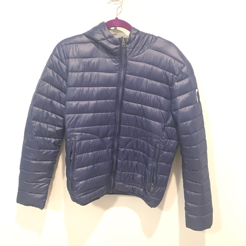 Bomboogie Full Zip Down Puffer Hooded Jacket